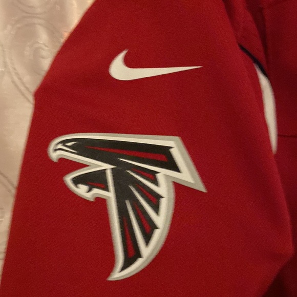 Nike Atlanta Falcons Jonathan Babineaux Jersey Size Youth XL (18/20) 🔥 - Picture 3 of 7